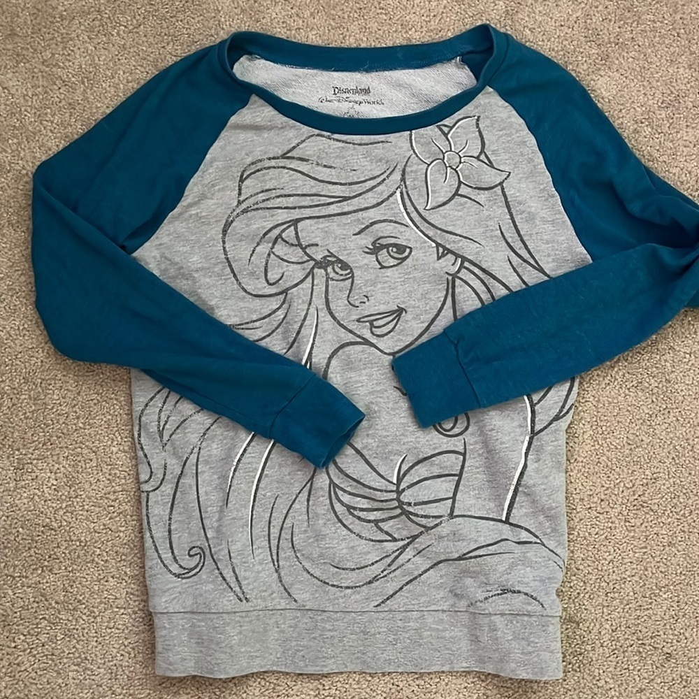 “Disneyland: Little Mermaid Sweatshirt size medium”